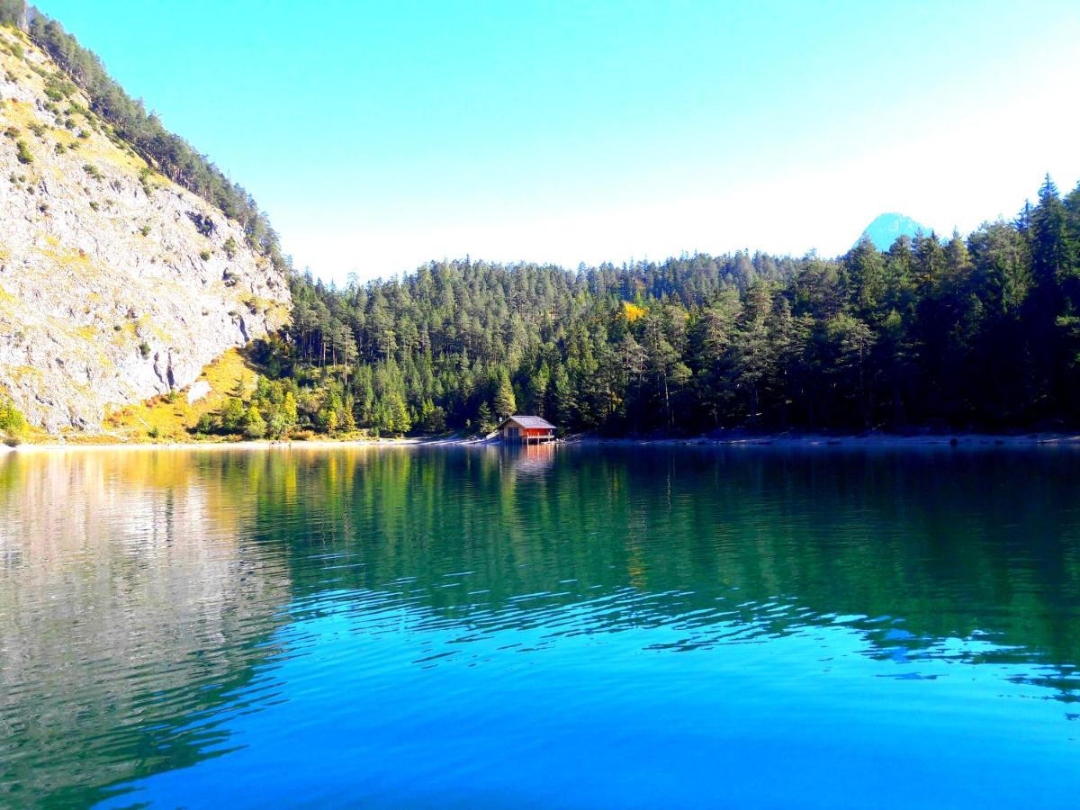 Appartement Gipfelblick- Tiroler Zugspitze Arena In บีเบอร์เวียร์ ภายนอก รูปภาพ
