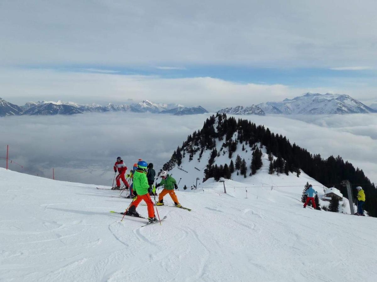Appartement Gipfelblick- Tiroler Zugspitze Arena In บีเบอร์เวียร์ ภายนอก รูปภาพ