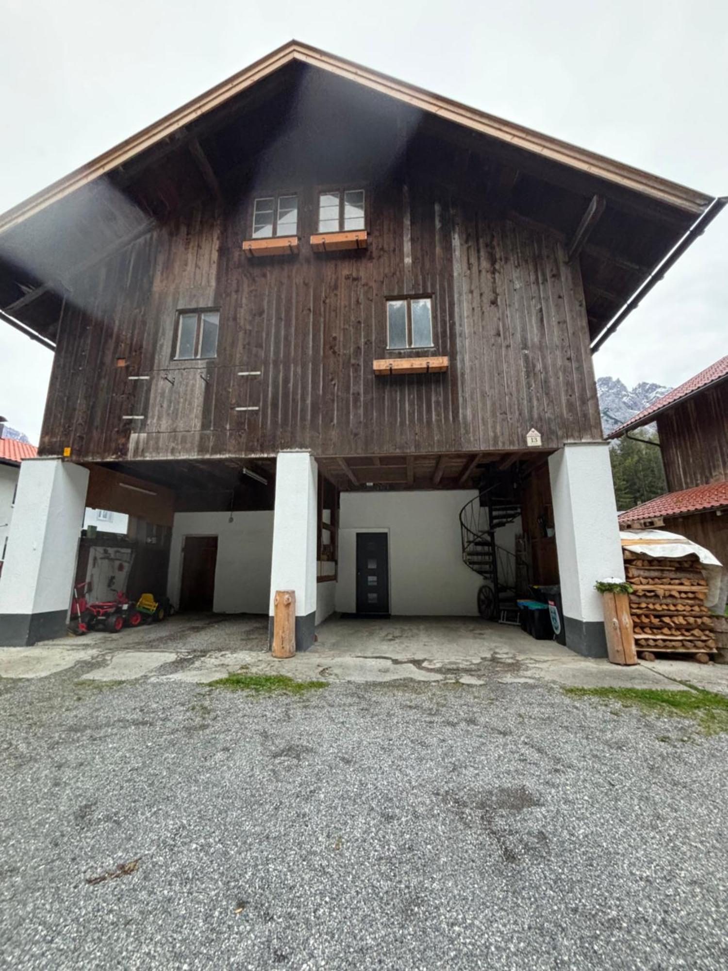 Appartement Gipfelblick- Tiroler Zugspitze Arena In บีเบอร์เวียร์ ภายนอก รูปภาพ