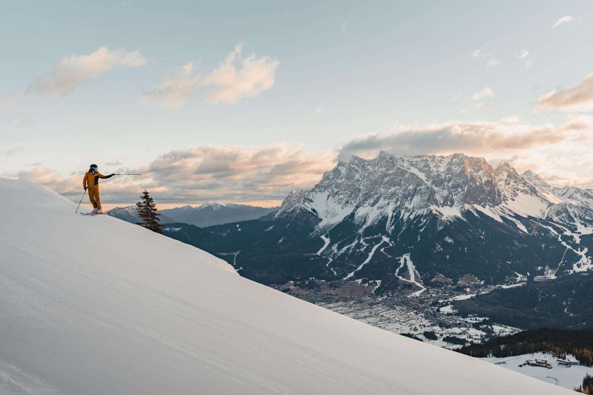 Appartement Gipfelblick- Tiroler Zugspitze Arena In บีเบอร์เวียร์ ภายนอก รูปภาพ